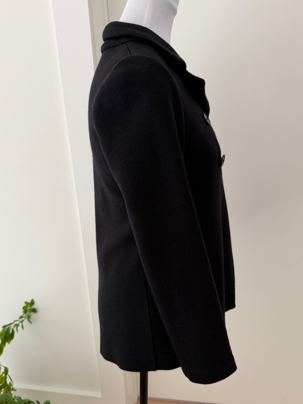 JIL SANDER Knit Wool Double Breasted Jacket Blazer Minimalist Quiet Luxury Chic - Picture 8 of 17